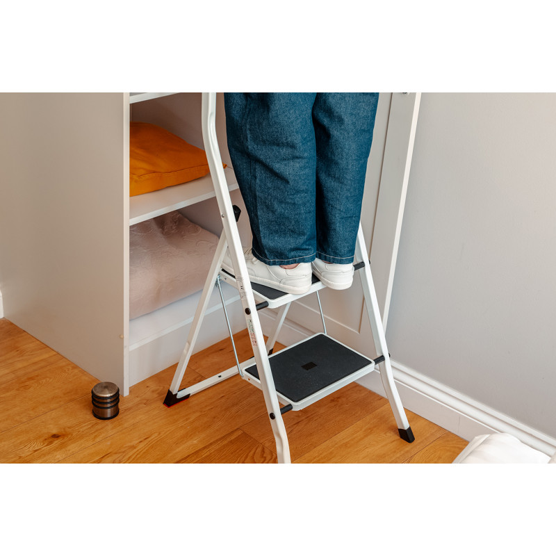 Types Kitchen Steps Two-step steel household kitchen steps ladder 150 kg