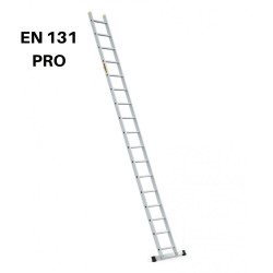 1x17 Aluminium Single Section Leaning Ladder 150 Kg