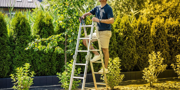 Best Garden Ladders for tree pruning, hedges and outdoor work